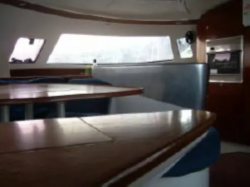 Used Sail Catamaran for Sale 2003 Bahia 46 Layout & Accommodations Image Gallery
